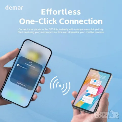 Shimbol CP5 Lite 5" 1080P селфи монитор екран за Android с магнитен калъф, снимка 4 - Селфи стикове, аксесоари - 49872399