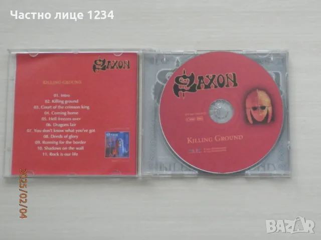 Saxon - Killing Ground - 2001, снимка 3 - CD дискове - 48962152