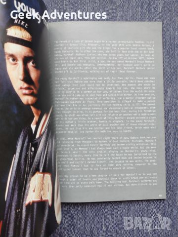 Еминем Автобиография Книга със Снимки Английски Език Eminem Story 2001, снимка 14 - Колекции - 46591308