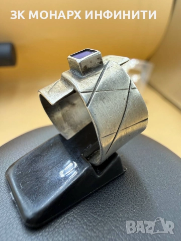 Сребърен пръстен /925/, снимка 2 - Пръстени - 52416906