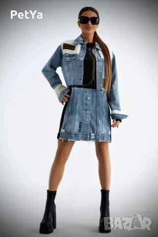 Рокля Denim dragon IVY BOUTIQUE, снимка 5 - Рокли - 50249397