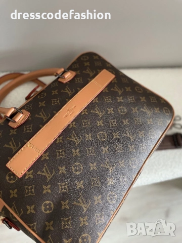 Кожена чанта за лаптоп Louis Vuitton , снимка 3 - Части за лаптопи - 53813605