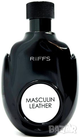 Уникален мъжки Арабски парфюм Masculin Leather RiiFFS Eau De Parfum 100ml, снимка 9 - Мъжки парфюми - 46709842