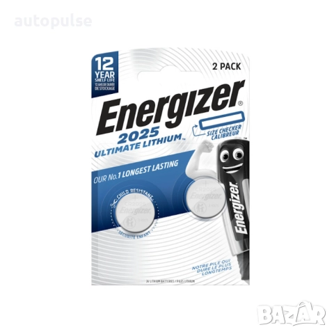 Батерии Energizer Ultimate Lithium CR2025 2 бр.