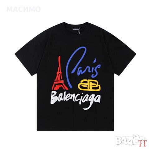 тениски Balenciaga нов модел 2024 , маркова тениска унисекс