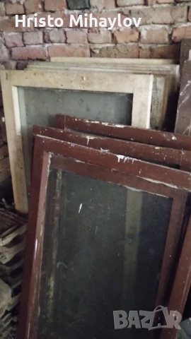 Стара дървена дограма със стъкла, снимка 5 - Други стоки за дома - 51122214