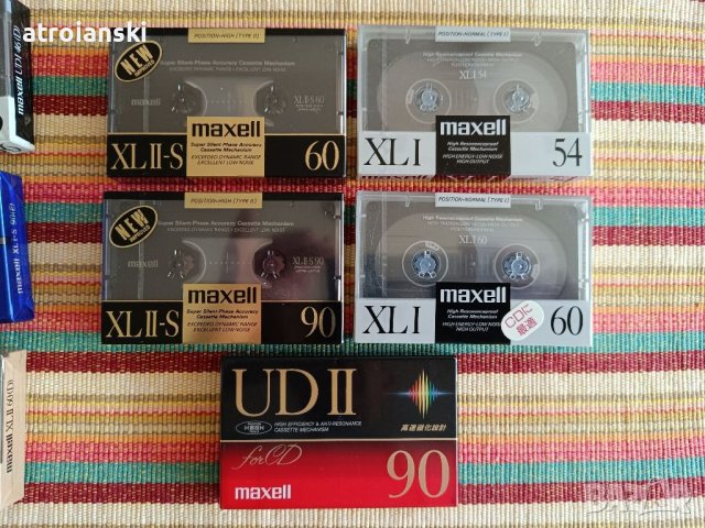 Аудио касети Maxell - JP , снимка 6 - Аудио касети - 45949522