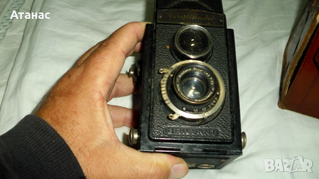 Стар фотоапарат- Voigtiander Brillant, снимка 5 - Фотоапарати - 51829417