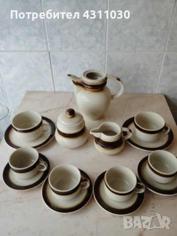 Два сервиз за кафе от 80-те години, снимка 11 - Сервизи - 54200259