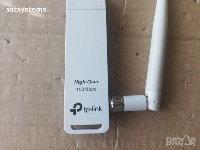 TP-LINK TL-WN722NV2 150Mbps High-Gain Wireless USB2.0 Adapter V2.0, снимка 4 - Мрежови адаптери - 45505291
