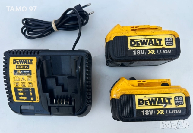 DeWALT DCG412 - Акумулаторен ъглошлайф 2x18V 4.0Ah, снимка 7 - Други инструменти - 51860513