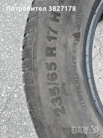 235/65/17 Континентал, снимка 3 - Гуми и джанти - 54095193