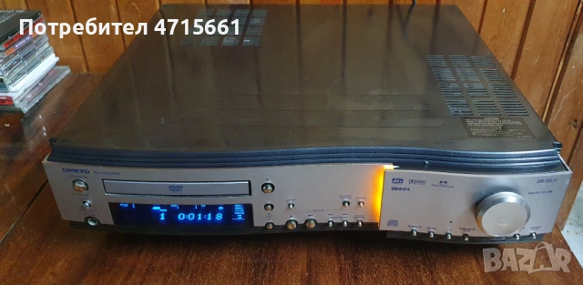 Onkyo DR-S 2.0 DVD CD Receiver 5.1 домашно кино усилвател/ ресивър, снимка 3 - Ресийвъри, усилватели, смесителни пултове - 53575258