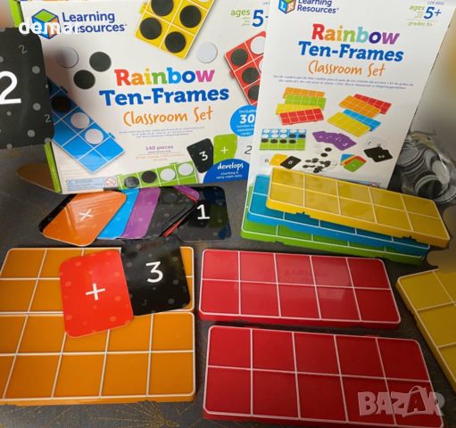Комплект игра за обучение по математика за деца 5+ год., снимка 7 - Образователни игри - 45372345