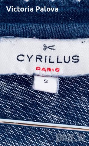 Ленена тениска CYRILLUS PARIS, снимка 3 - Тениски - 46254852