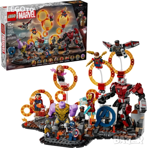 ЛЕГО 76323 Супер Хироус – Отмъстителите: Краят Последната битка LEGO 76323 Super Heroes – Avengers: , снимка 2 - Конструктори - 52461789