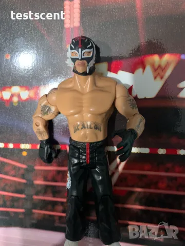 Екшън фигура WWE Rey Mysterio Ruthless Aggression jakks играчка Рей Мистерио, снимка 17 - Колекции - 48364289