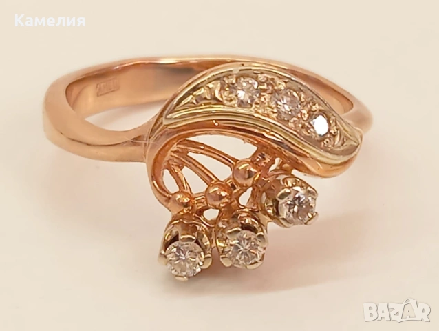 Руско злато , снимка 13 - Пръстени - 53008337