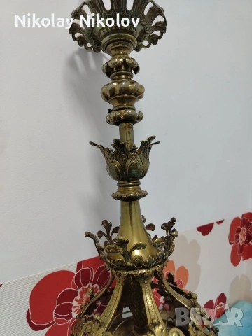 Бароков полилей, снимка 3 - Полилеи - 53143658