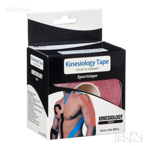 6465 Кинезио лента спортна лента за стабилизиране на мускули и стави, 5см x 5м