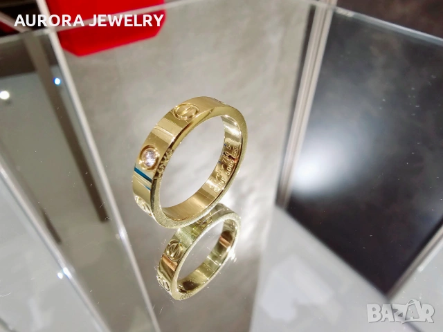 CARTIER Love Gold 1 Diamond Small Model Пръстен
