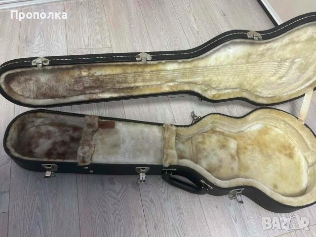 Кожен Черен Куфар за китара Gibson USA, снимка 9 - Китари - 54101404