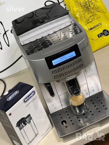 Кафемашина кафе автомат delonghı magnifica S cappuccino с гаранция, снимка 10 - Кафемашини - 50589145