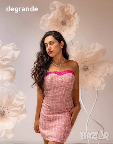 Ефектно розово бижу 