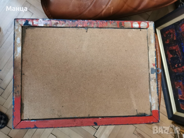 Стара  картина, снимка 5 - Картини - 52546603