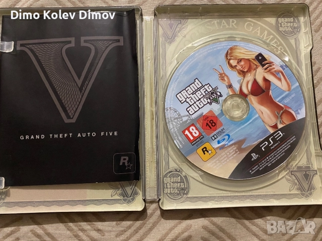 GTA V, Limited, Steelbook edition, PS 3, снимка 3 - Игри за PlayStation - 52828004