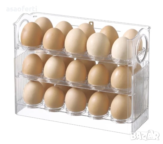 Поставка за яйца за хладилник, 30 яйца