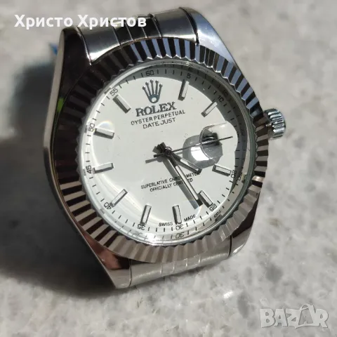 Мъжки луксозен часовник Rolex Oyster Perpetual Datejust , снимка 2 - Мъжки - 46946875