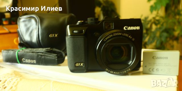 Фотокамера Canon Power Shot G1X, снимка 2 - Фотоапарати - 45356360