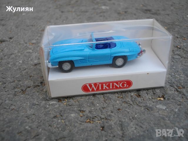 КОЛЕКЦИОНЕРСКА КОЛИЧКА MERCEDES 300 SL WIKING , снимка 1 - Антикварни и старинни предмети - 46629625