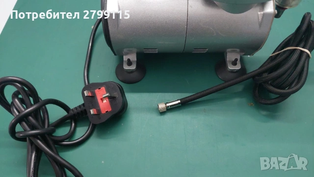 Аерограф компресор комплект AS18K, снимка 3 - Друга електроника - 54267283