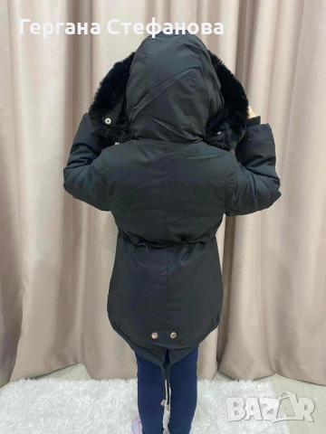 Дебело зимно яке /тип парка Размери 4г.6г.8г.10г.12г. Цена-65лв, снимка 2 - Детски якета и елеци - 51993240