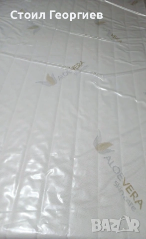  Топер 140Х200 на Нани с мемори пяна и алое вера, снимка 2 - Матраци - 53795910