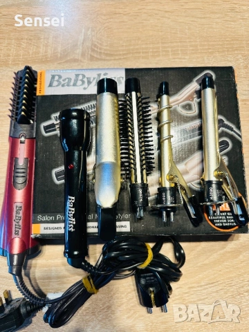 BaByliss Multi Styler комплект + маша – професионален, снимка 5 - Маши за коса - 53655343