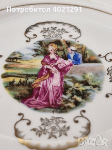 France Porcelaine de Luxe French porcelain plates 13 pc - Френски порцеланови чинии 13 бр, снимка 6 - Други ценни предмети - 45027597