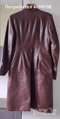 Дамско МАНТО естествена кожа, снимка 2 - Якета - 52962090