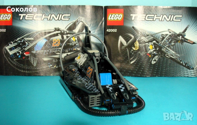 LEGO Technic 42062 Контейнерен терминал "2 в 1" и 42002 модел "2 в 1", снимка 7 - Конструктори - 54001216