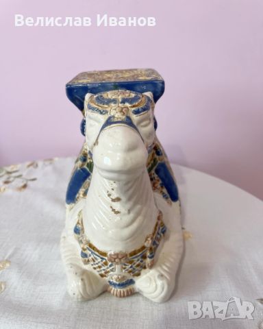 Индийска винтидж керамична камила, снимка 2 - Колекции - 45954258