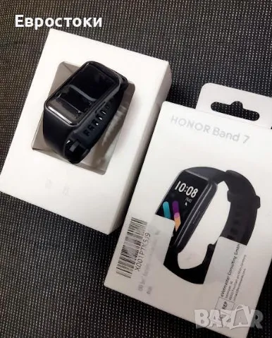 Фитнес гривна Honor Band 7, 1.47" AMOLED дисплей, цвят: графитено черно. 1.47" AMOLED дисплей, снимка 8 - Смарт гривни - 47389867