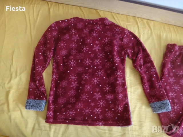 Нови 2 броя дамски поларени пижами, размер S, снимка 5 - Пижами - 53442980
