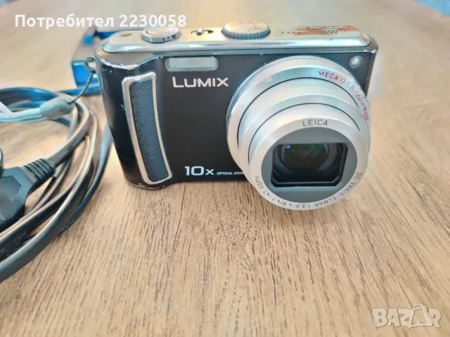 Цифров фотоапарат - Panasonic Lumix DMC-TZ5, снимка 3 - Фотоапарати - 47400787