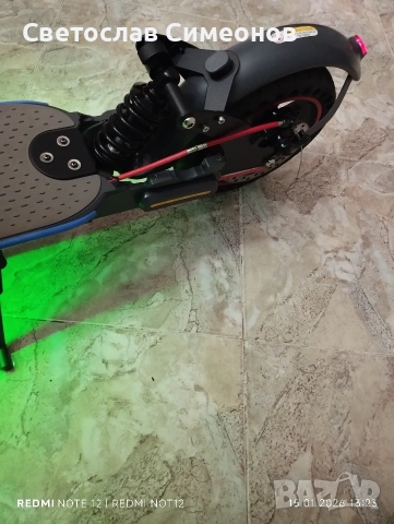 Електрическа тротинетка HT-T4 PRO, снимка 10 - Друга електроника - 53818995