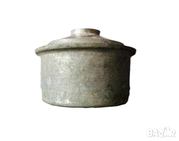 Стара калайдисана медна тенджера с капак, бакър, снимка 4 - Други инструменти - 43487024