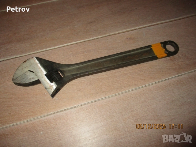 Irega EGA Master 60554 - MADE IN SPAIN - 15" / 375 mm ПРОФЕСИОНАЛЕН Раздвижен Гаечен Ключ 0 - 45 mm!