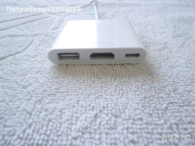 Apple A1621 USB-C цифров AV многопортов адаптер, снимка 4 - Аксесоари за Apple - 48908117