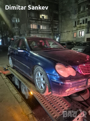 Mercedes c220 w203 150кс на части
